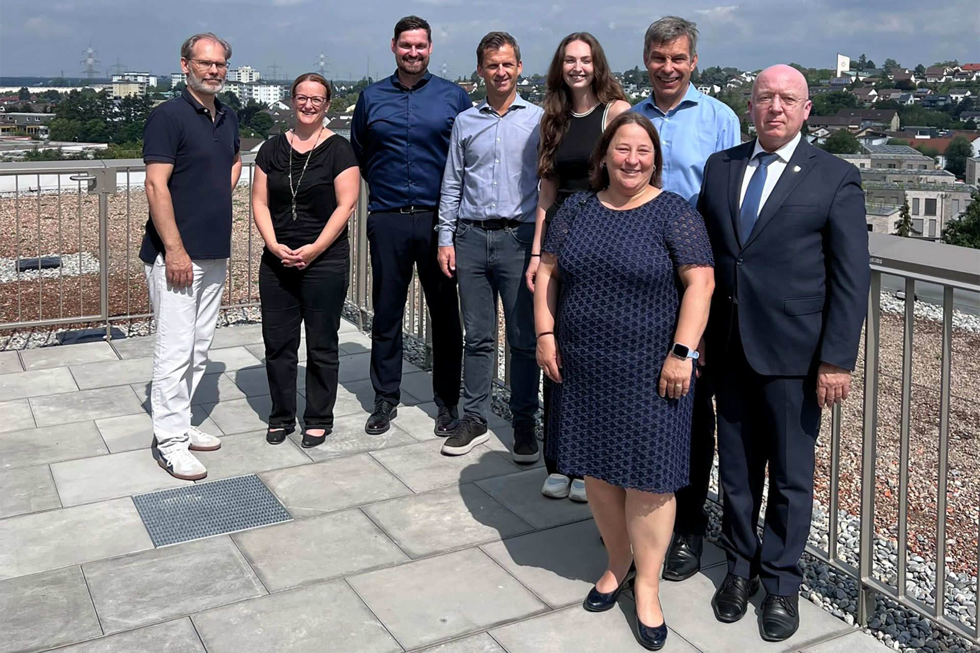 Haus Und Co Quartier Am Bach Turm Fertigstellung